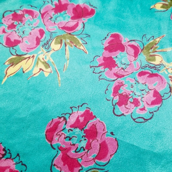 VS Angels Teal Floral Slip 🌸 - Picture 3 of 4